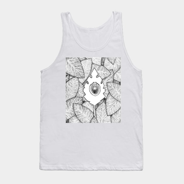 A bug on leaf Tank Top by Gudaiurii